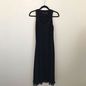 Alice + Olivia black Chiffon Maxi Dress Size S